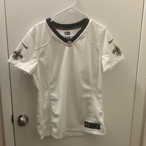 Nike White and Black NFL Jersey